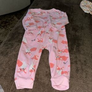 Carter’s Korgi Fleece Zipper Pjs Sleeper Size 3T